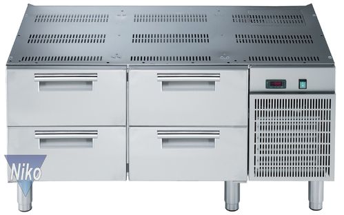 Electrolux 700XP Kühlunterbau mit vier Schubladen, +10/-2°C