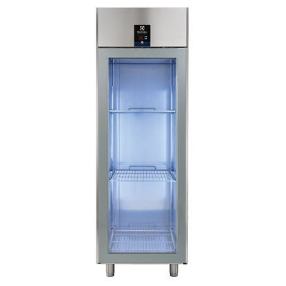 Electrolux ecostore Tiefkühlschrank, 1 Glastür, 670 l, -15°C bis -20°C, digital, ext. Kälteranlage
