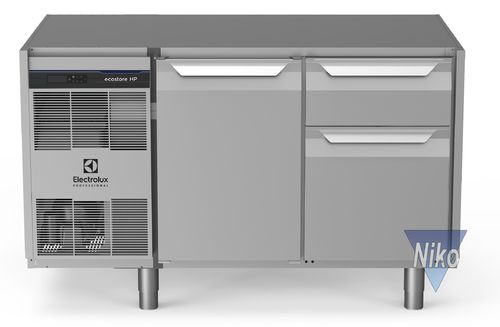 Electrolux ecostore HP Premium Kühllagertische -2°C+10°C - 1 Tür / 2 Schubl. ohne Arbeitspl. - 290 L